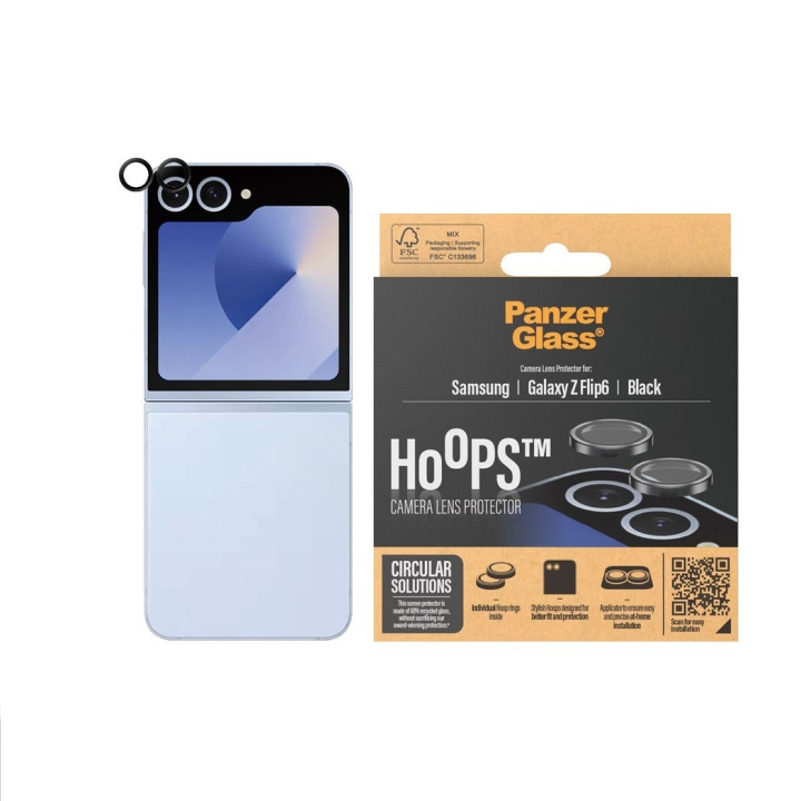 PanzerGlass Hoops - Linsebeskytter - Samsung Galaxy Z Flip6 i gruppen SMARTPHONES & TABLETS / Mobil Beskyttelse / Samsung hos TP E-commerce Nordic AB (D12600)