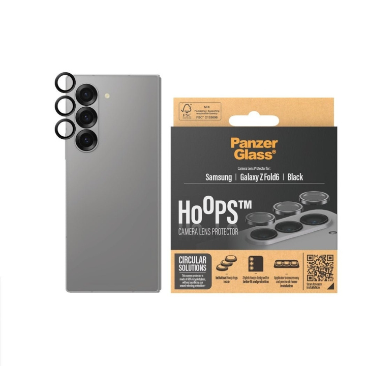 PanzerGlass Hoops - Linsebeskytter - Samsung Galaxy Z Fold6 i gruppen SMARTPHONES & TABLETS / Mobil Beskyttelse / Samsung hos TP E-commerce Nordic AB (D12601)