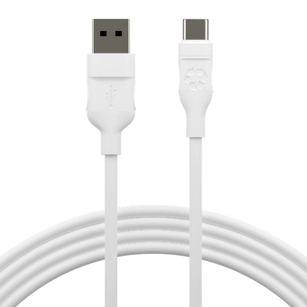 dbramante1928 USB-A til USB-C-kabel, 1,2 m - Hvid i gruppen COMPUTERTILBEHØR / Kabler og adaptere / USB / USB-C hos TP E-commerce Nordic AB (D12633)