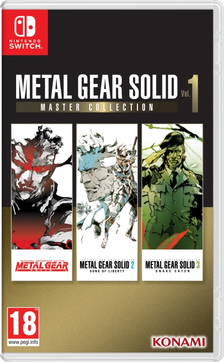 Metal Gear Solid: Master Collection Vol 1 (Switch) i gruppen HJEMMEELEKTRONIK / Spilkonsoller og tilbehør / Nintendo Switch / Spil hos TP E-commerce Nordic AB (D12640)