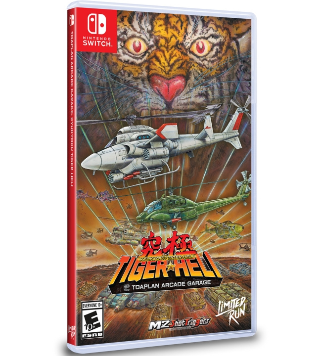 Toaplan Arcade Garage: Kyukyoku Tiger-Heli (Limited Run) (Import) (Switch) i gruppen HJEMMEELEKTRONIK / Spilkonsoller og tilbehør / Nintendo Switch / Spil hos TP E-commerce Nordic AB (D12665)