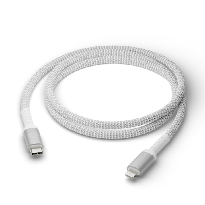 dbramante1928 Re-Charge BRD-kabel - USB-C til Lightning, 1,2 m - Hvid i gruppen COMPUTERTILBEHØR / Kabler og adaptere / USB / USB-C hos TP E-commerce Nordic AB (D12687)