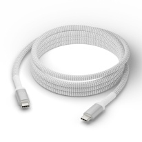 dbramante1928 Re-charge - BRD-kabel - USB-C til USB-C, 2,5 m - Hvid i gruppen COMPUTERTILBEHØR / Kabler og adaptere / USB / USB-C hos TP E-commerce Nordic AB (D12693)