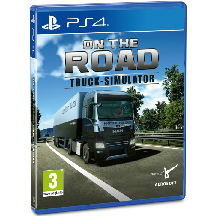 On The Road Truck Simulator (PS4) i gruppen HJEMMEELEKTRONIK / Spilkonsoller og tilbehør / Sony PlayStation 4 / Spil hos TP E-commerce Nordic AB (D12705)