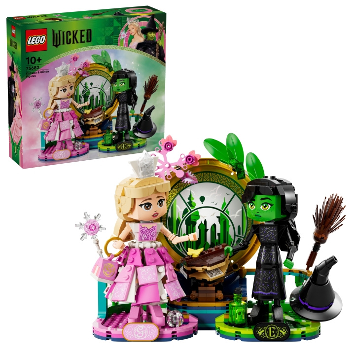 LEGO Wicked - Elphaba & Glinda-figurer (75682) i gruppen LEGETØJ, BØRN & BABY / Legetøj / Bygge legesager / Lego hos TP E-commerce Nordic AB (D12732)