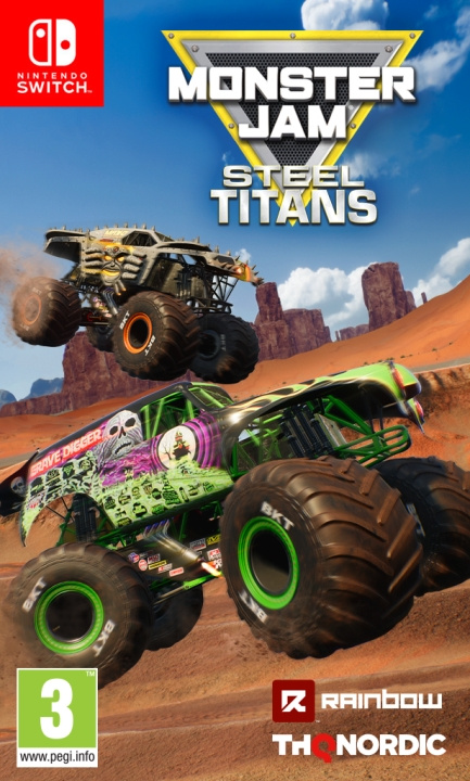 Monster Jam: Steel Titans (Switch) i gruppen HJEMMEELEKTRONIK / Spilkonsoller og tilbehør / Nintendo Switch / Spil hos TP E-commerce Nordic AB (D12752)