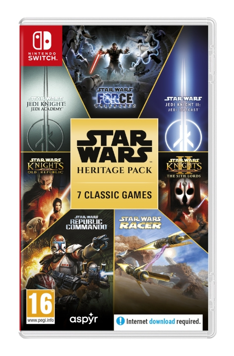 Star Wars Heritage Pack (Switch) i gruppen HJEMMEELEKTRONIK / Spilkonsoller og tilbehør / Nintendo Switch / Spil hos TP E-commerce Nordic AB (D12802)