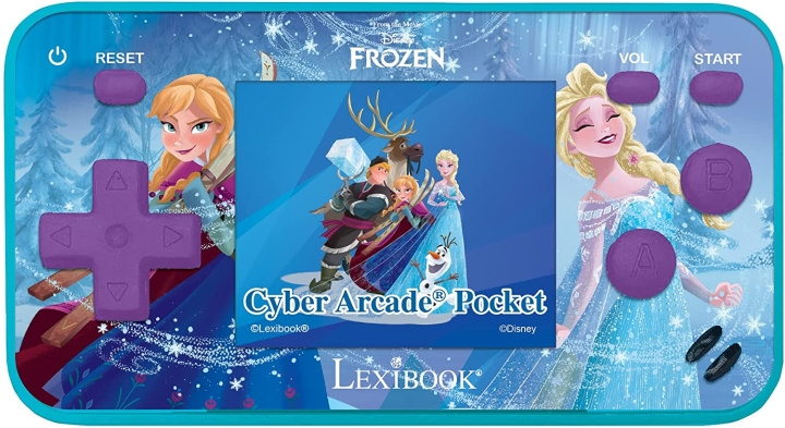 Lexibook Disney Frozen - håndholdt konsol Cyber Arcade® Pocket (JL1895FZ) i gruppen LEGETØJ, BØRN & BABY / Legetøj / Legetøj hos TP E-commerce Nordic AB (D12837)