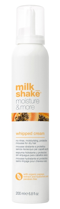 Milk_Shake Moisture & More Whipped Cream 200 ml i gruppen SKØNHED & HELSE / Hår og styling / Hårpleje / Balsam spray /Leave-in hos TP E-commerce Nordic AB (D12871)