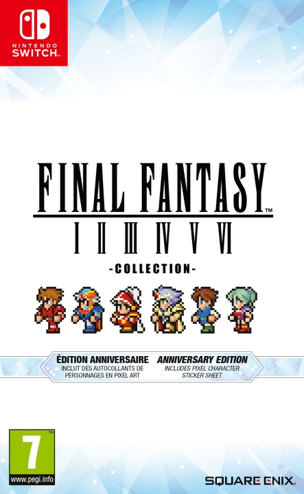 Final Fantasy I-VI - Collection - Anniversary Edition (Switch) i gruppen HJEMMEELEKTRONIK / Spilkonsoller og tilbehør / Nintendo Switch / Spil hos TP E-commerce Nordic AB (D12885)