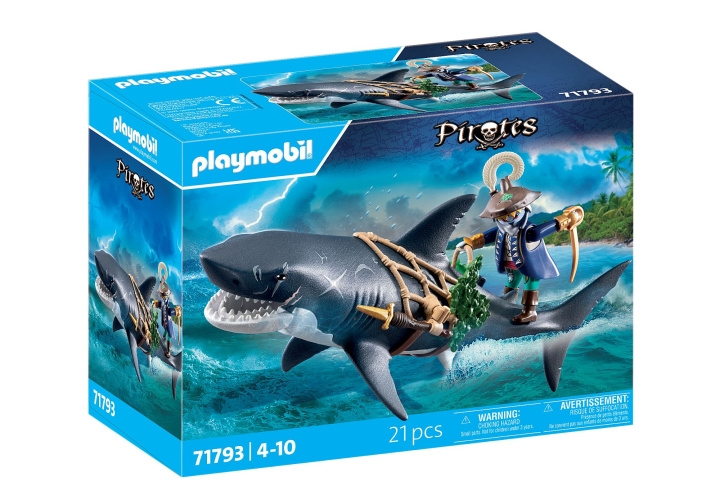 Playmobil Kæmpehaj med pirat (71793) i gruppen LEGETØJ, BØRN & BABY / Legetøj / Legesæt hos TP E-commerce Nordic AB (D12888)