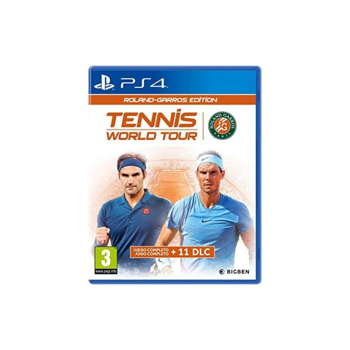 Tennis World Tour (Roland-Garros Edition) (PS4) i gruppen HJEMMEELEKTRONIK / Spilkonsoller og tilbehør / Sony PlayStation 4 / Spil hos TP E-commerce Nordic AB (D12889)