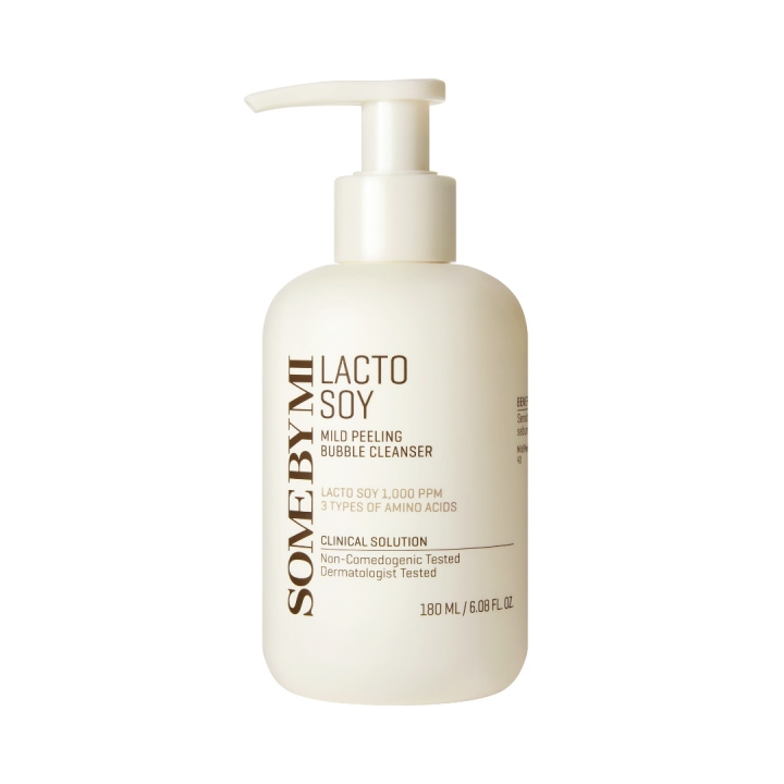 Some By Mi Lactosoy Mild Bubble Peeling Cleanser - 180 ml i gruppen SKØNHED & HELSE / Hudpleje / Ansigt / Rengøring hos TP E-commerce Nordic AB (D12942)