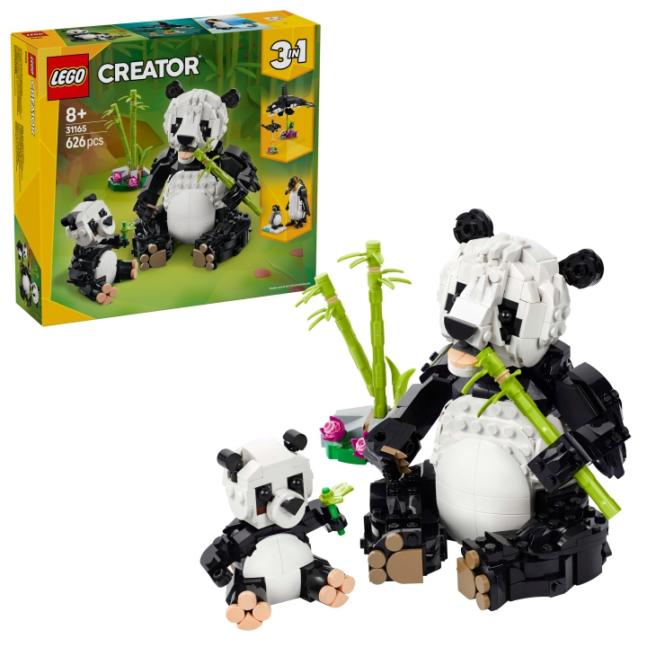 LEGO LEGO Skaber - Vilde dyr: Panda-familien (31165) i gruppen LEGETØJ, BØRN & BABY / Legetøj / Bygge legesager / Lego hos TP E-commerce Nordic AB (D12945)