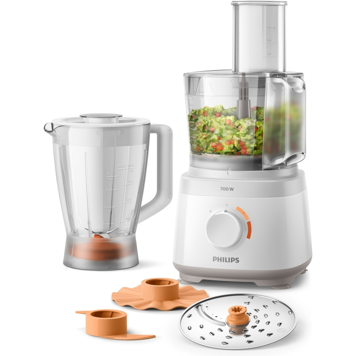 Philips Matberedare HR7320/00 Daily 700W i gruppen HJEM, HUS & HAVE / Husholdningsapparater / Foodprocessor og køkkenassistenter / Foodprocessor hos TP E-commerce Nordic AB (D12973)