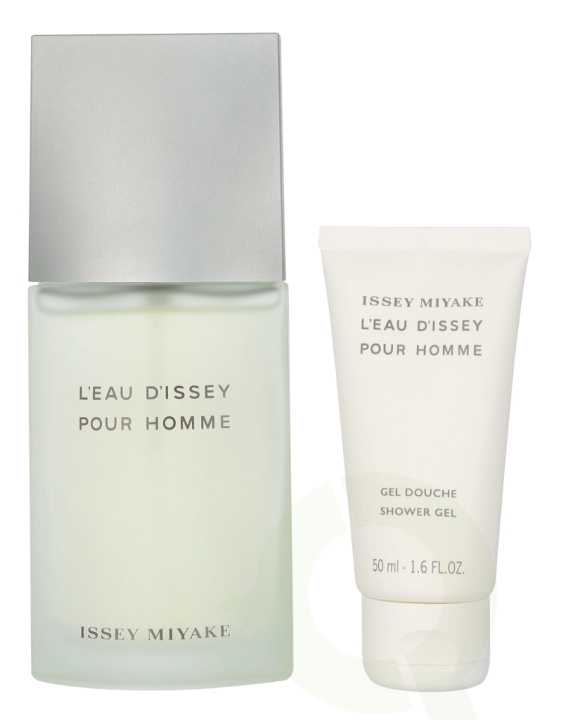 Issey Miyake L\'Eau D\'Issey Pour Homme Giftset 125 ml Edt Spray 75ml/Shower Gel 50ml i gruppen SKØNHED & HELSE / Gaveæske / Gaveæske til ham hos TP E-commerce Nordic AB (D13014)