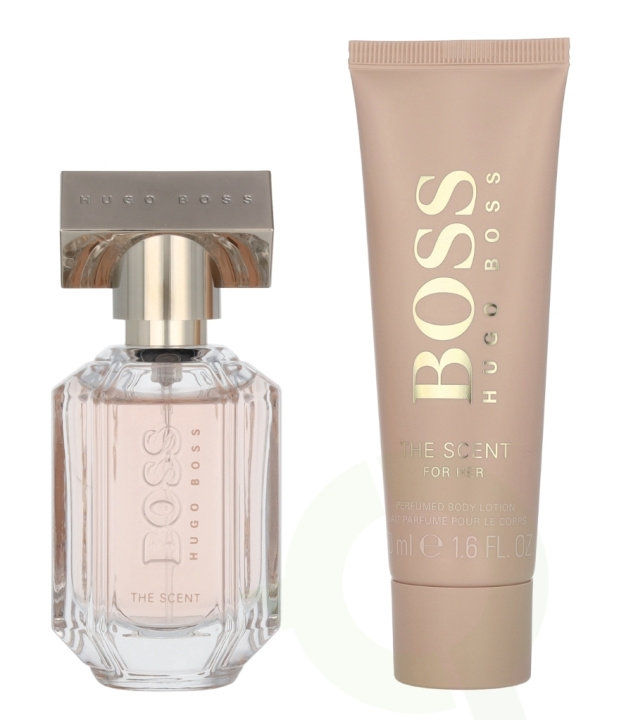 Hugo Boss The Scent For Her Giftset 80 ml Edp Spray 30ml/Body Lotion 50ml i gruppen SKØNHED & HELSE / Gaveæske / Gaveæske til hende hos TP E-commerce Nordic AB (D13079)