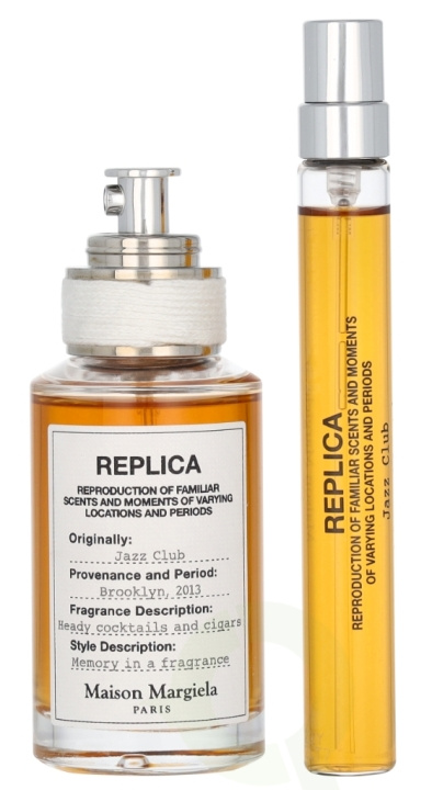 Maison Margiela Replica Jazz Club Giftset 40 ml Edt Spray 30ml/Edt Spray 10ml i gruppen SKØNHED & HELSE / Gaveæske / Gaveæske til ham hos TP E-commerce Nordic AB (D13114)