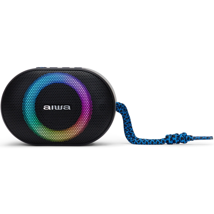 AIWA Bluetooth-högtalare IPX6 RGB belysning i gruppen HJEMMEELEKTRONIK / Lyd & billede / Højttalere & tilbehør / Bluetooth-højttalere / Bærbare højttalere hos TP E-commerce Nordic AB (D13547)