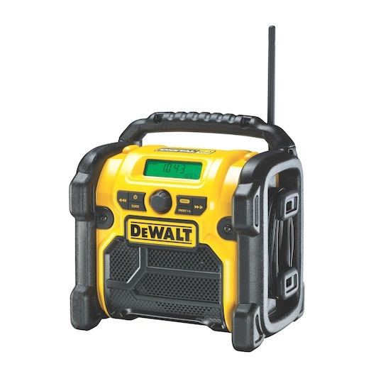 DeWALT DCR020-QW DAB+/FM Radio Trådløs i gruppen HJEMMEELEKTRONIK / Lyd & billede / Hjemmebiograf, HiFi & Bærbar / Radio og vækkeure / Radio hos TP E-commerce Nordic AB (D13613)