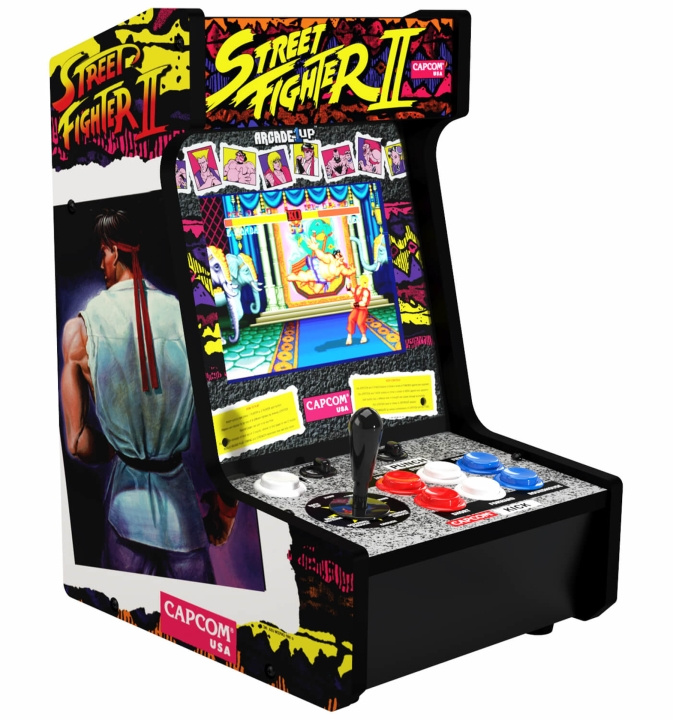 Arcade1Up ARCADE 1 Up - Street Fighter II Countercade i gruppen HJEMMEELEKTRONIK / Spilkonsoller og tilbehør / Øvrige spil hos TP E-commerce Nordic AB (D13697)