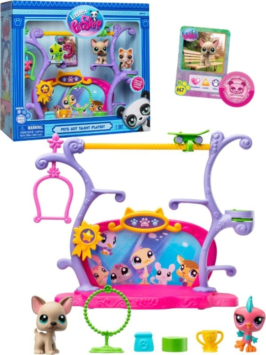 Littlest Pet Shop KÆLEDYR HAR TALENT LEGESÆT (00558) i gruppen LEGETØJ, BØRN & BABY / Legetøj / Legesæt hos TP E-commerce Nordic AB (D13712)