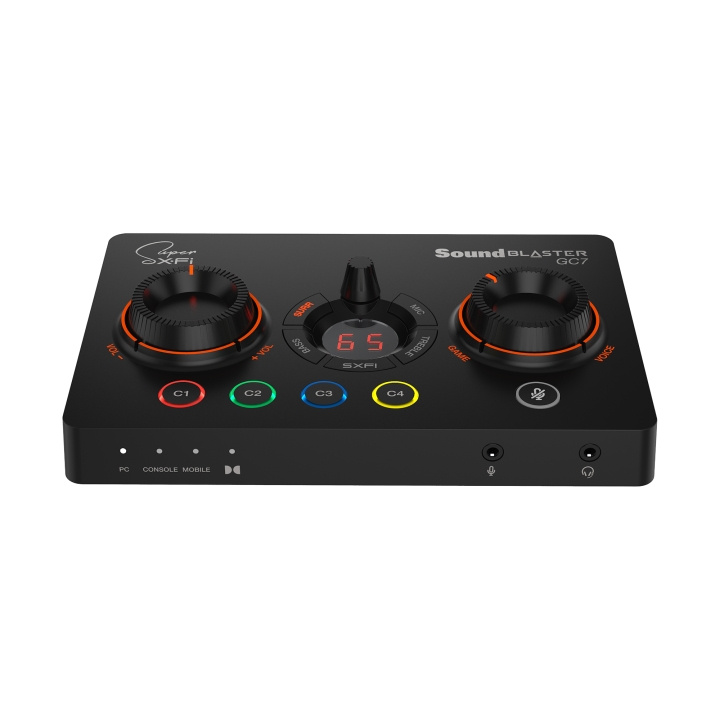 Creative Labs Creative - Sound Blaster GC7 Next Gen Gaming USB-lydkort i gruppen COMPUTERTILBEHØR / Computerkomponenter / Lydkort hos TP E-commerce Nordic AB (D13761)