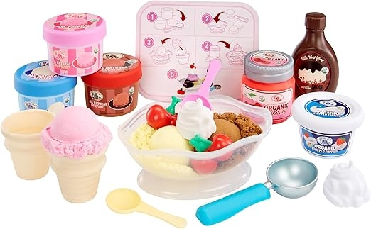 Little Tikes Ltittle Tikes - Creative Chefs Ice Cream Kit (639661) i gruppen LEGETØJ, BØRN & BABY / Legetøj / Lille hjem & rollespil hos TP E-commerce Nordic AB (D13768)