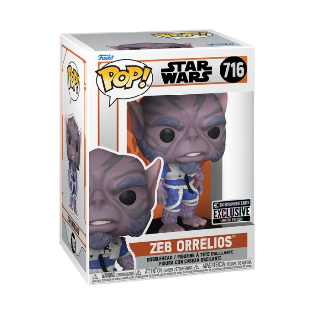 Funko Pop! POP - Vinyl ekskl. mandalorianer - Zeb Orrelios (78341) i gruppen LEGETØJ, BØRN & BABY / Legetøj / Figurer, miniaturer og tilbehør hos TP E-commerce Nordic AB (D13775)