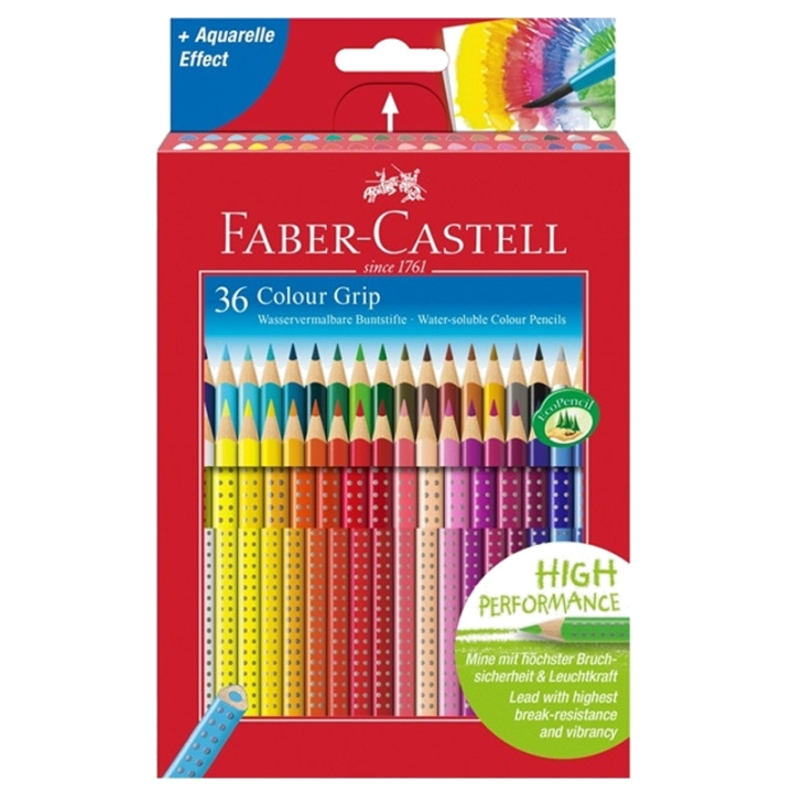 Faber-Castell Farveblyanter - papæske - 36 stk (112442) i gruppen SPORT, FRITID & HOBBY / Hobby / Mal & Tegn / Kuglepenne, Farveblyanter & Tuschpenne hos TP E-commerce Nordic AB (D13840)