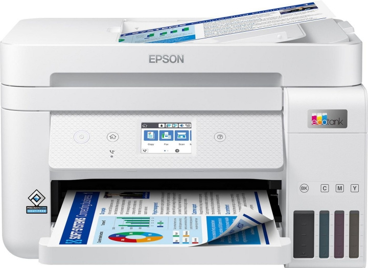 Epson EcoTank ET-4856 hvid multifunktionsprinter i gruppen COMPUTERTILBEHØR / Printere og tilbehør / Printere / 3D-printere og tilbehør / Skrivare hos TP E-commerce Nordic AB (D13881)