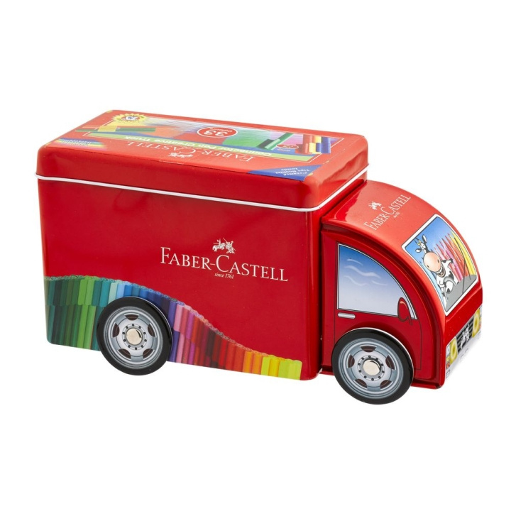 Faber-Castell Fiberpen CONNECTOR Truck (155533) i gruppen SPORT, FRITID & HOBBY / Hobby / Mal & Tegn / Kuglepenne, Farveblyanter & Tuschpenne hos TP E-commerce Nordic AB (D13927)