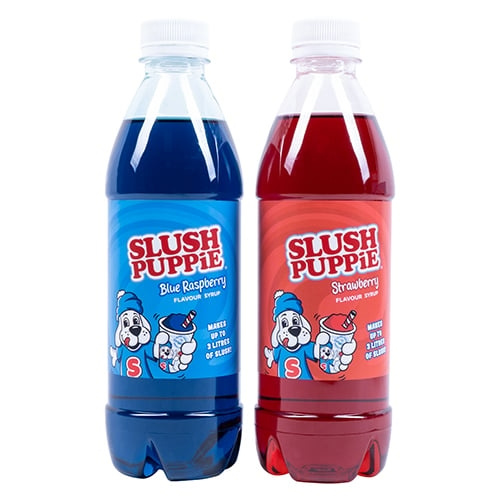 Fizz Creations SLUSH PUPPiE ORIG 2pk sirupsæt - blå hindbær og jordbær i gruppen HJEM, HUS & HAVE / Køkkenredskaber / Vin & Drink Tilbehør hos TP E-commerce Nordic AB (D14004)