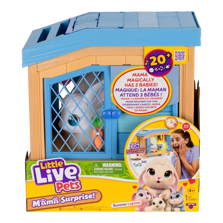 Little Live Pets Mama Surprise Bunny legesæt (26593) i gruppen LEGETØJ, BØRN & BABY / Legetøj / Legesæt hos TP E-commerce Nordic AB (D14025)