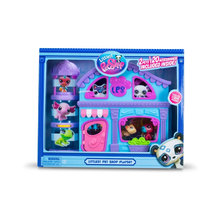 Littlest Pet Shop Legesæt med efterårstema (00575) i gruppen LEGETØJ, BØRN & BABY / Legetøj / Figurer, miniaturer og tilbehør hos TP E-commerce Nordic AB (D14038)