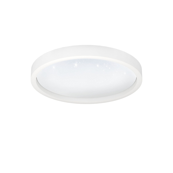 Eglo Montemorelos-Z loftslampe hvid m/krystaleffekt Ø42 - RGB + TW - Zigbee, Bluetooth i gruppen HJEM, HUS & HAVE / Smart hjem / Smart belysning hos TP E-commerce Nordic AB (D14063)