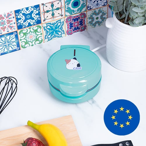 Fizz Creations Squishmallows - Cam Waffle Maker - EU-stik i gruppen HJEM, HUS & HAVE / Husholdningsapparater / Vaffeljern hos TP E-commerce Nordic AB (D14081)