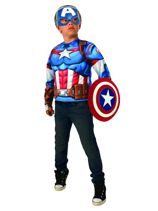 Disney Rubies - Captain America udklædningssæt (G40332OS000) i gruppen LEGETØJ, BØRN & BABY / Legetøj / Figurer, miniaturer og tilbehør hos TP E-commerce Nordic AB (D14124)