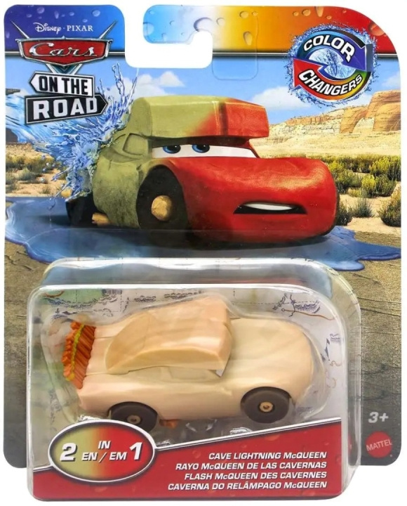 Disney Biler - Color Changers - Cave Lightning Mcqueen (HMD67) i gruppen LEGETØJ, BØRN & BABY / Legetøj / Legetøjsbiler hos TP E-commerce Nordic AB (D14130)