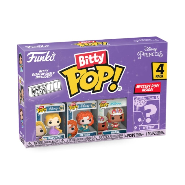 Funko Pop! Bitty POP 4PK Disney - Serie 4 (73030) i gruppen LEGETØJ, BØRN & BABY / Legetøj / Figurer, miniaturer og tilbehør hos TP E-commerce Nordic AB (D14153)