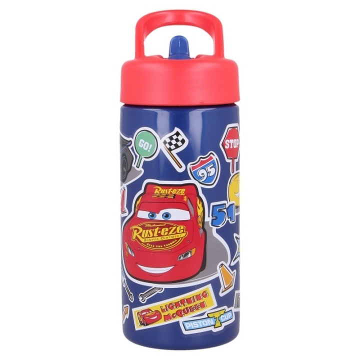 Disney Stor - Vandflaske (410 ml) - Cars (088808718-49501) i gruppen LEGETØJ, BØRN & BABY / Mad & Drikke / Sutteflasker og tilbehør hos TP E-commerce Nordic AB (D14372)