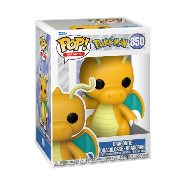 Funko Pop! POP Vinyl Pokémon Dragonite (74220) i gruppen LEGETØJ, BØRN & BABY / Legetøj / Figurer, miniaturer og tilbehør hos TP E-commerce Nordic AB (D14412)