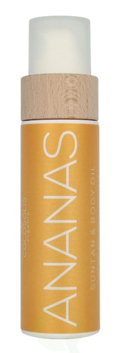 Cocosolis Cosmetics Cocosolis Ananas Suntan & Body Oil 110 ml i gruppen SKØNHED & HELSE / Hår og styling / Hårpleje / Hårserum hos TP E-commerce Nordic AB (D14450)