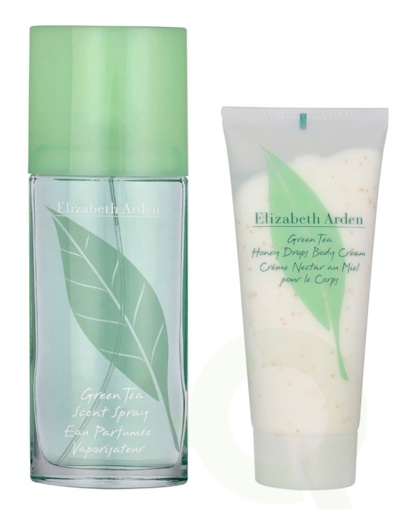 Elizabeth Arden E.Arden Green Tea Giftset 200 ml Edp Spray 100ml/Perfumed Body Lotion 100ml i gruppen SKØNHED & HELSE / Gaveæske / Gaveæske til hende hos TP E-commerce Nordic AB (D14465)