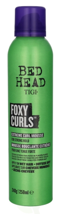 TIGI BH Foxy Curls Extreme Curl Mousse 250 ml For Strong Hold i gruppen SKØNHED & HELSE / Hår og styling / Hår styling / Hårmousse hos TP E-commerce Nordic AB (D14552)