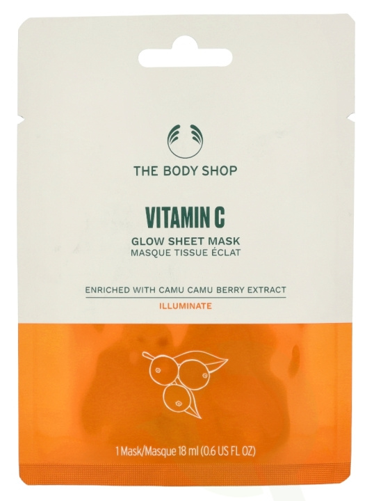 The Body Shop Vitamin C Glow Sheet Mask 18 ml i gruppen SKØNHED & HELSE / Hudpleje / Ansigt / Masker hos TP E-commerce Nordic AB (D14578)