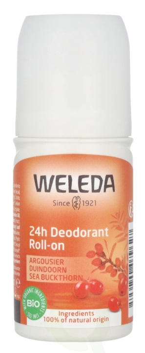 Weleda Sea Buckthorn 24H Roll-On Deodorant 50 ml i gruppen SKØNHED & HELSE / Duft & Parfume / Deodorant / Deo for hende hos TP E-commerce Nordic AB (D14585)