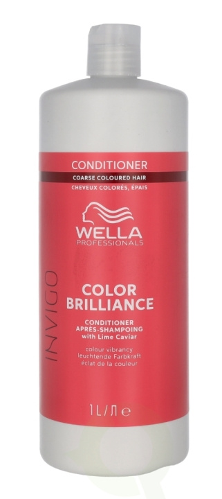 Wella Invigo - Color Brilliance Vibrant Color Conditioner 1000 ml Coarse Hair i gruppen SKØNHED & HELSE / Hår og styling / Hårpleje / Balsam hos TP E-commerce Nordic AB (D14591)