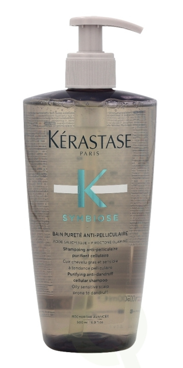 Kerastase Symbiose Purifying Anti-Dandruff Cellular Shampoo 500 ml i gruppen SKØNHED & HELSE / Hår og styling / Hårpleje / Shampoo hos TP E-commerce Nordic AB (D14600)