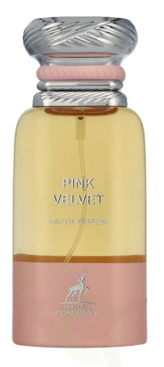 Maison Alhambra Pink Velvet (Rose Petals) Edp Spray For Women 80 ml i gruppen SKØNHED & HELSE / Duft & Parfume / Parfume / Parfume til hende hos TP E-commerce Nordic AB (D14729)